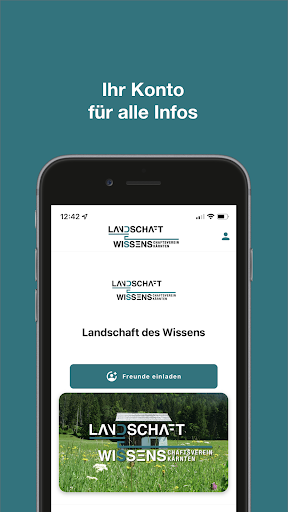 Android application Landschaft des Wissens screenshort