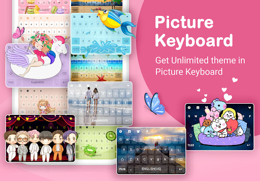 Android application Keyboard: Emoji, Fonts, Themes screenshort