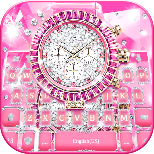 Pink Luxury Watch Theme  Icon