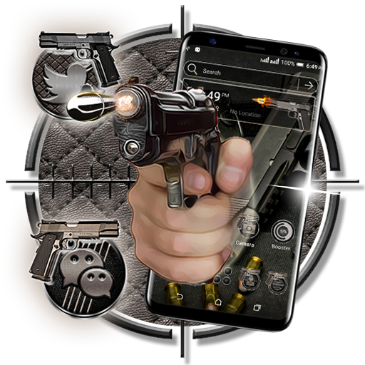 Gun Bullet Launcher Theme  Icon