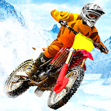 Snow Tricky Bike Stunt Race 3D icon