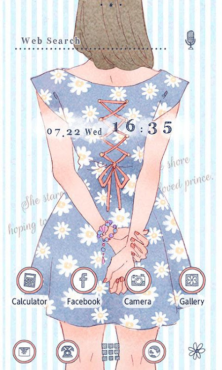 Cute Theme-Summer Lady- - 1.0.11 - (Android)