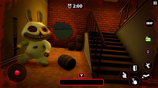 Scary Miffy Hunted House Game