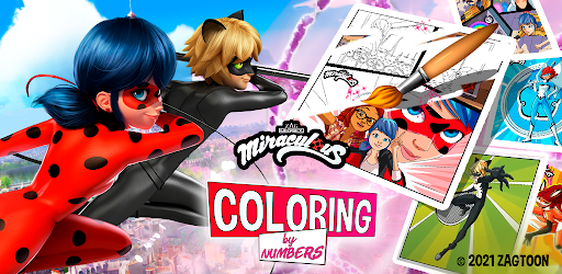 Miraculous Ladybug Cat Noir Color By Number Apps On Google Play