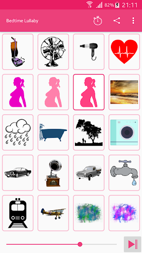 Android application Bedtime Baby Sleep Sound screenshort