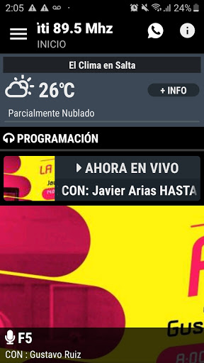 Fm Grafiti 895 - Salta Screen 2
