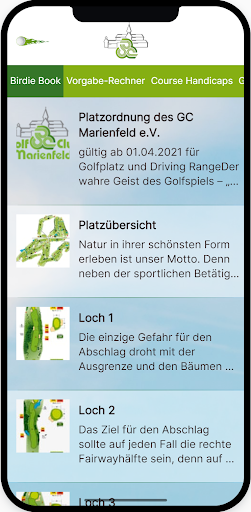 GC Marienfeld e.V. by MBAS Screen 2