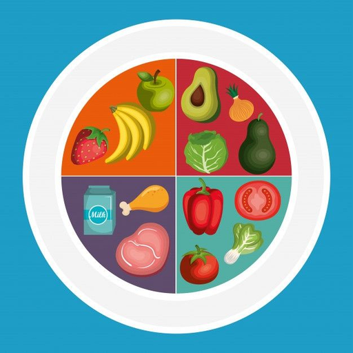 الحميات الغذائيه-DIET logo