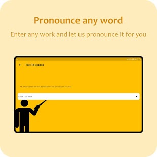 English Pronunciation - Text to speech, Homophones Screenshot