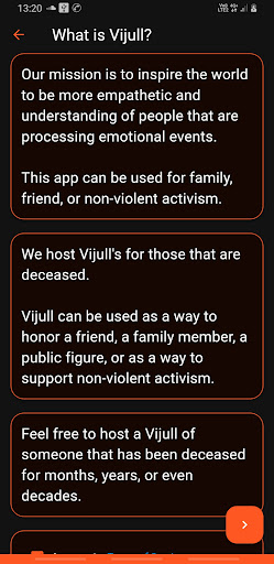 Android application Vijull screenshort