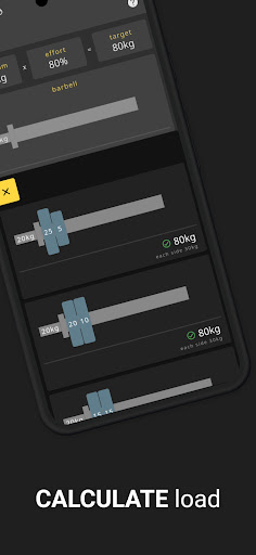 WeightsApp Screen 2