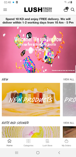 Lush Kuwait Screen 2
