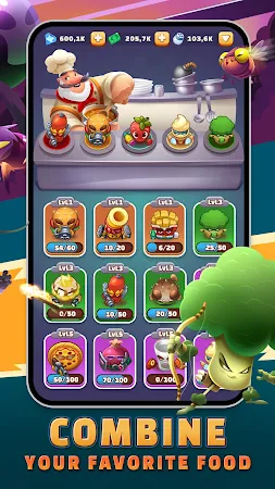 Game screenshot Food Fight TD: Tower Defense apk download