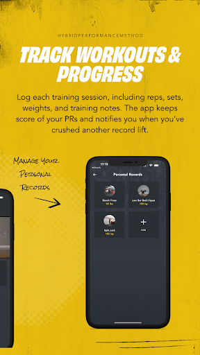 Screenshot of HYBRID | Strength Coach