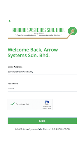 Arrow Systems Screen 2