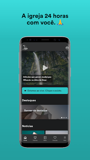 Android application AD NAVEGANDO COM CRISTO screenshort
