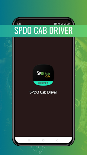 Android application SPDO Cab Driver screenshort