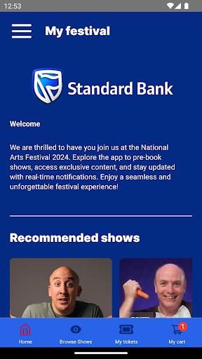 National Arts Festival VIP Screen 2