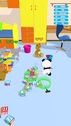 Toys Fight! Bears and Rabbits - Screenshot 1