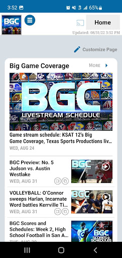 Big Game Coverage Screen 2