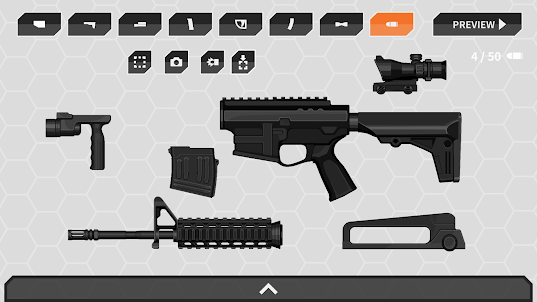 Gun Maker - настройка и дизайн