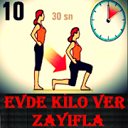 Evde aletsiz kilo ver zayıfla basen kalça eritme