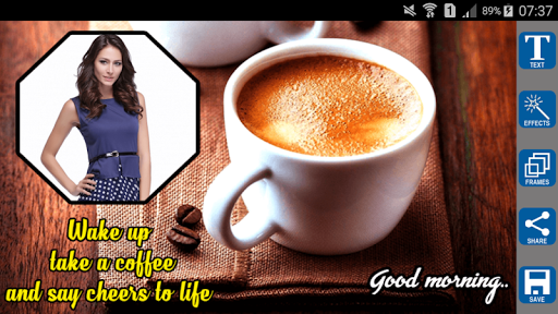 Good Morning Photo Frames Screen 3