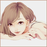 Cute Girl Anime Wallpaper icon