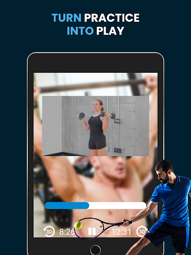 Screenshot of Tennis Training
