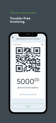 eNaira Speed Merchant Wallet screen 1