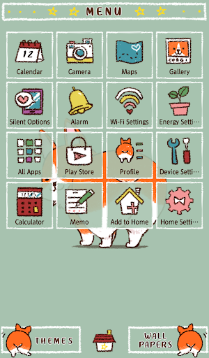 Corgi Derriere Theme Screen 2