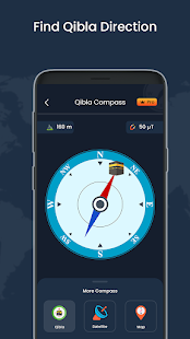 Digital compass & live weather android2mod screenshots 15