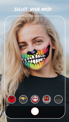 Android application Super Heroes Live Face Filters screenshort