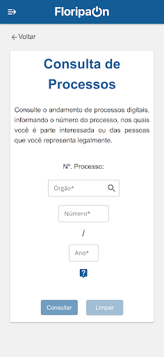 Portal de Serviços Floripa On Screen 2