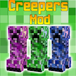 Cover Image of ดาวน์โหลด Creeper Mod for Minecraft PE  APK