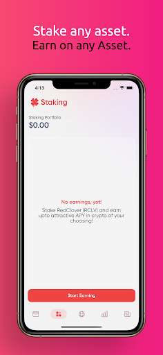 RedClover - Web3 Crypto Wallet Screen 3