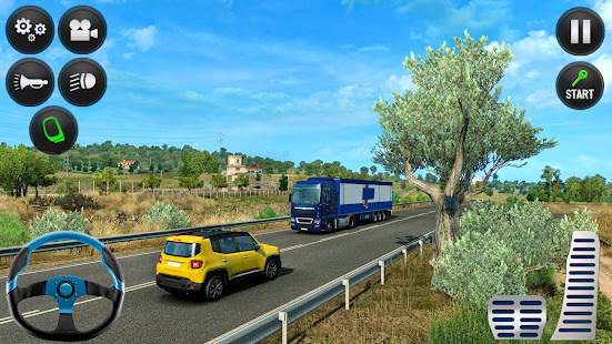 Euro Truck Simulator driving apkpoly screenshots 1