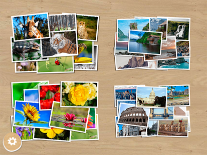 Puzzle di animali e paesaggi Screenshot