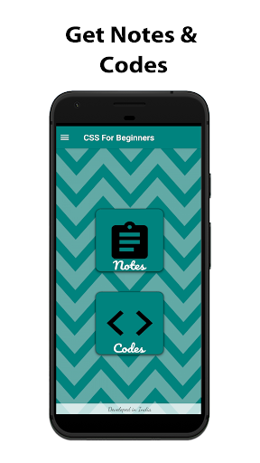 Android application CSS For Beginners screenshort