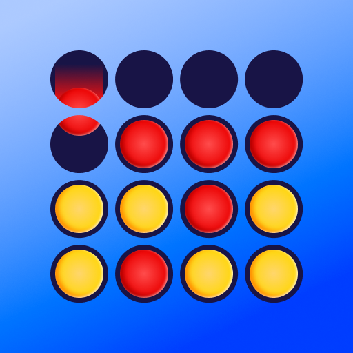 4 in a Row Board Game logo