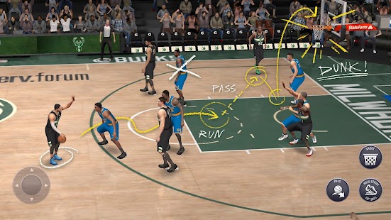 NBA LIVE Mobile Basketball Capture d'écran