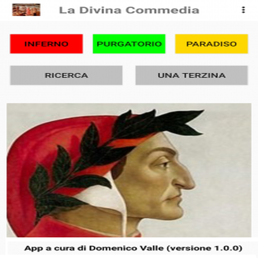 La Divina Commedia a c.DValle logo