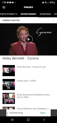 Frudy - Movies & LIVE TV Screen 3