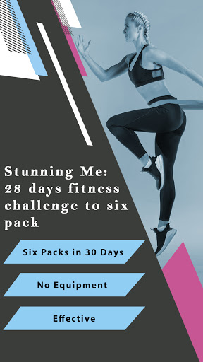 Android application Stunning Me -Fitness challenge screenshort