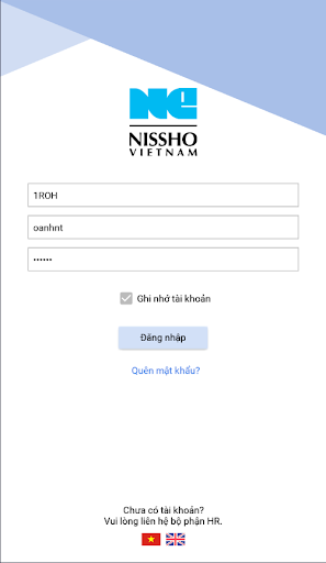 Phúc lợi nhân viên Screen 2