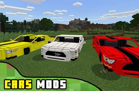 Cars Addon & Mod for Minecraft