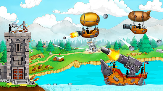The Catapult: Castle Clash with Stickman Pirates apktram screenshots 7