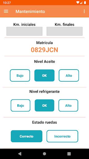CloudRutas Screen 2