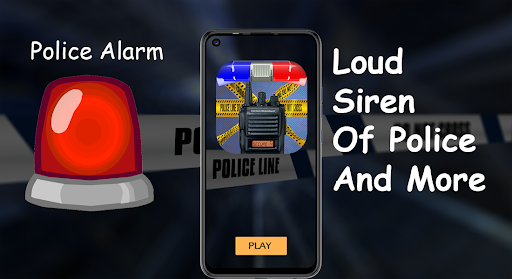 Android application Police Alarm screenshort