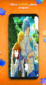 Captura de Pantalla 19 Kuroko no  Jigsaw Puzzle android